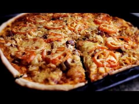 Видео рецепт Быстрая пицца